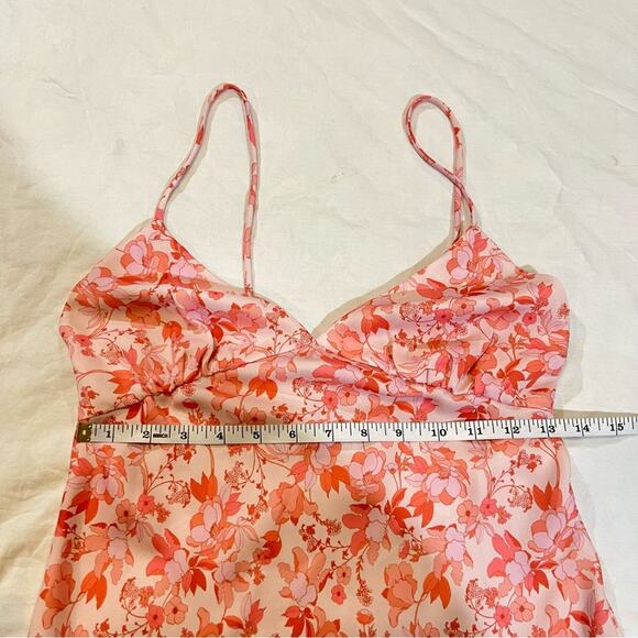 Resa Maddox Slip Mini Dress in Pink Floral size XS - Picture 6 of 9